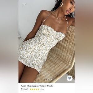 NWT- Acer Mini Dress